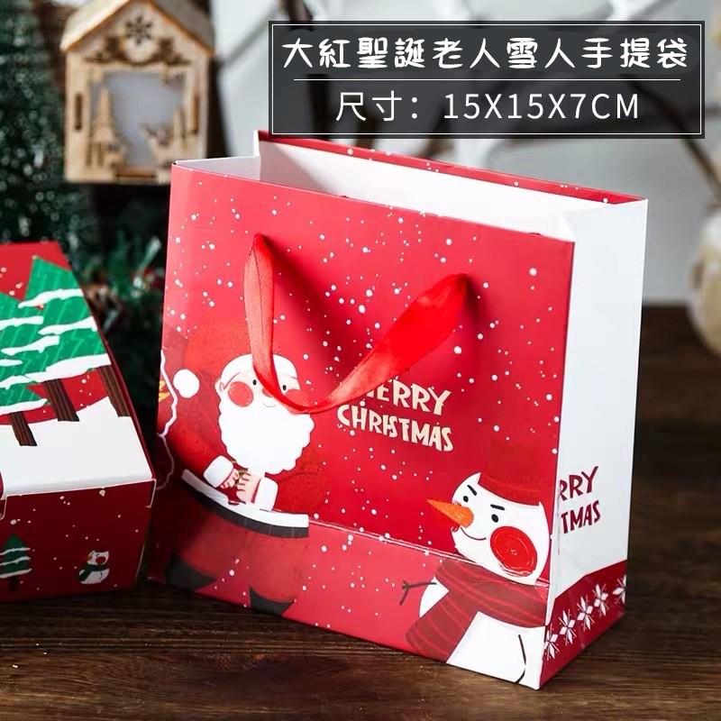 Amy烘焙網:聖誕祝福手提袋/聖誕老人麋鹿雪人提袋/手工皂薰香蠟燭包裝袋/烘焙包裝