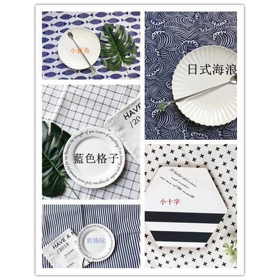 Amy烘焙網:多功能日式棉麻桌墊餐巾/拍照背景布/美食拍照/小桌巾/拍照道具/棉麻餐巾茶巾