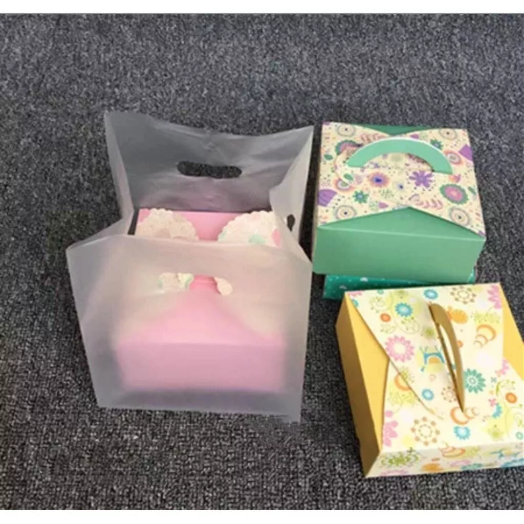 Amy烘焙網:50入/蛋塔提袋/月餅蛋黃酥壽司/2/4/6粒/西點甜品糕點千層蛋糕外賣包裝袋