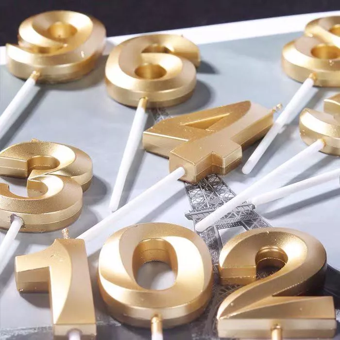 Amy烘焙網:高檔歌劇院3D立體慶生蠟燭/數字蠟燭/生日派對慶生蠟燭/生日蠟燭