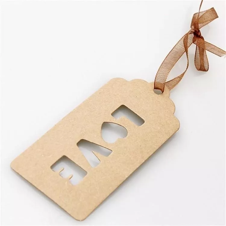Amy烘焙網:20枚/LOVE復古牛皮卡紙包裝盒裝飾吊卡/包裝袋吊牌/手工皂裝飾吊卡/婚禮小物吊牌