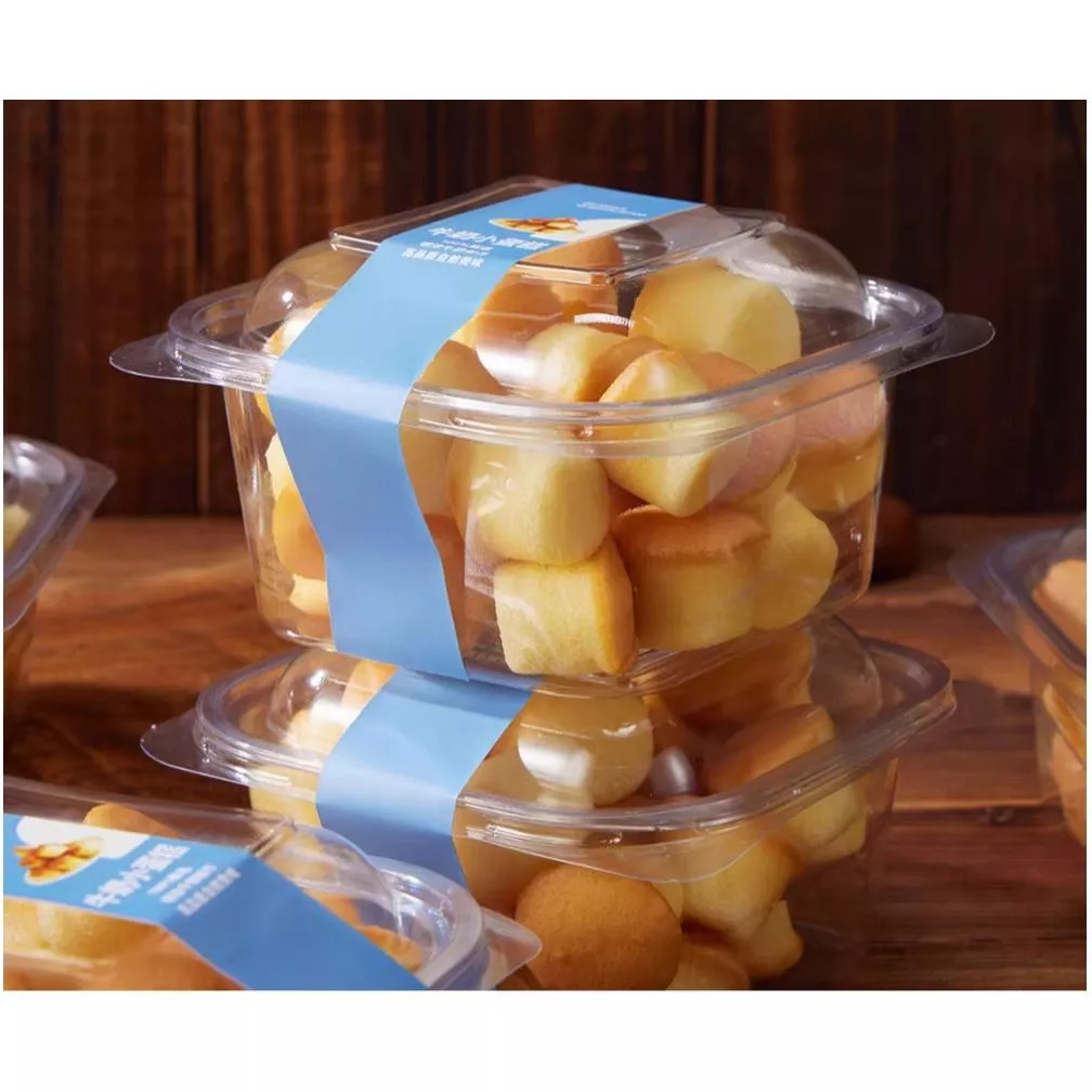 Amy烘焙網:10套入/ 6吋巴斯克蛋糕包裝盒/沙拉輕食包裝盒/水果包裝盒/手工餅乾糖果盒