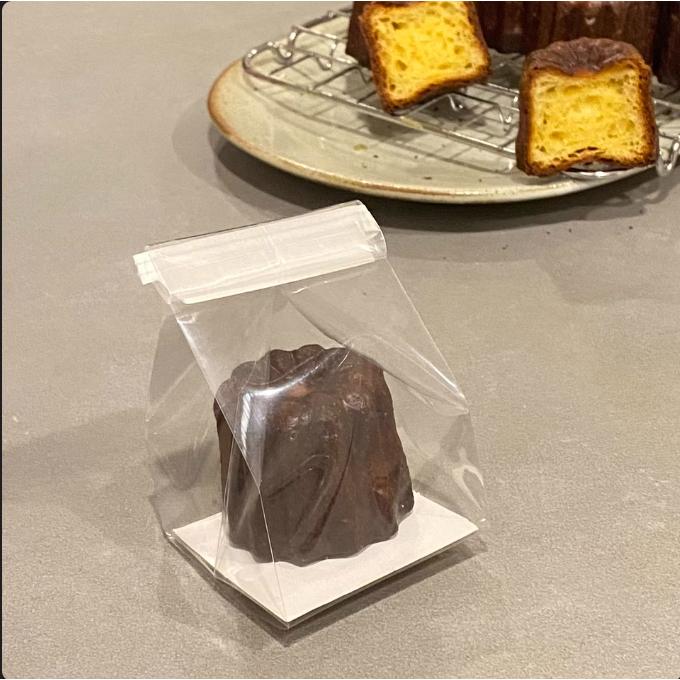Amy烘焙網:20套入/高檔法式甜點包裝袋/可露麗包裝袋/杯子蛋糕包裝袋/瑪德琳餅乾糖果包裝袋
