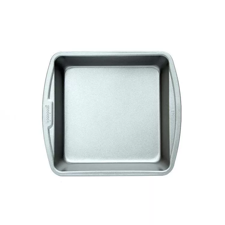 Amy烘焙網:歐美家用方形8寸烤盤/烤箱烘焙工具/牛軋糖/蛋糕捲/蛋糕模具