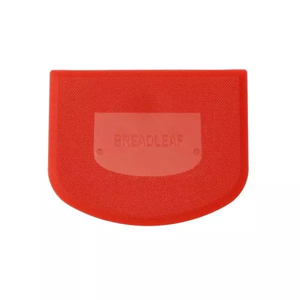 Amy烘焙網：BreadLeaf多功能红色浮雕刮板/切麵/抹平器