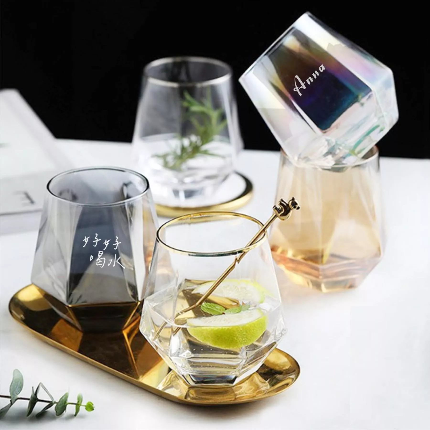 ONE GLASS | 六角玻璃杯