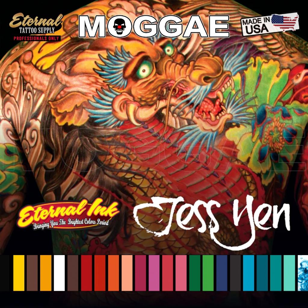 單售2oz#Jess Yen雕顏一門23色🇺🇸美國原廠進口Eternal伊特諾紋身色料 色乳器材MOGGAE魔鬼刺青顏料