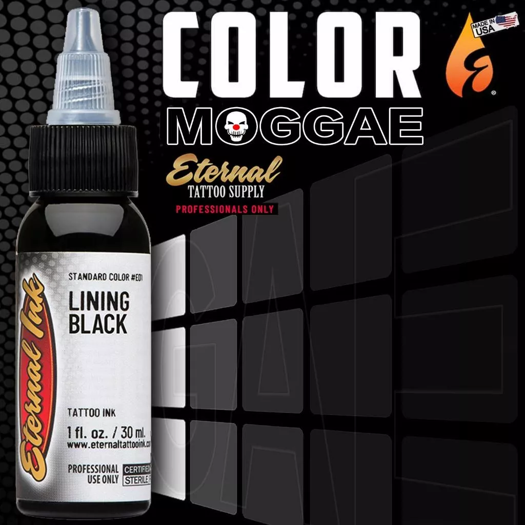 黑色30/60ml🇺🇸美國Eternal紋身色料⚠️專業師傅請進！原廠進口伊特諾色料 紋身顏料 刺青顏料 刺青色乳 紋綉