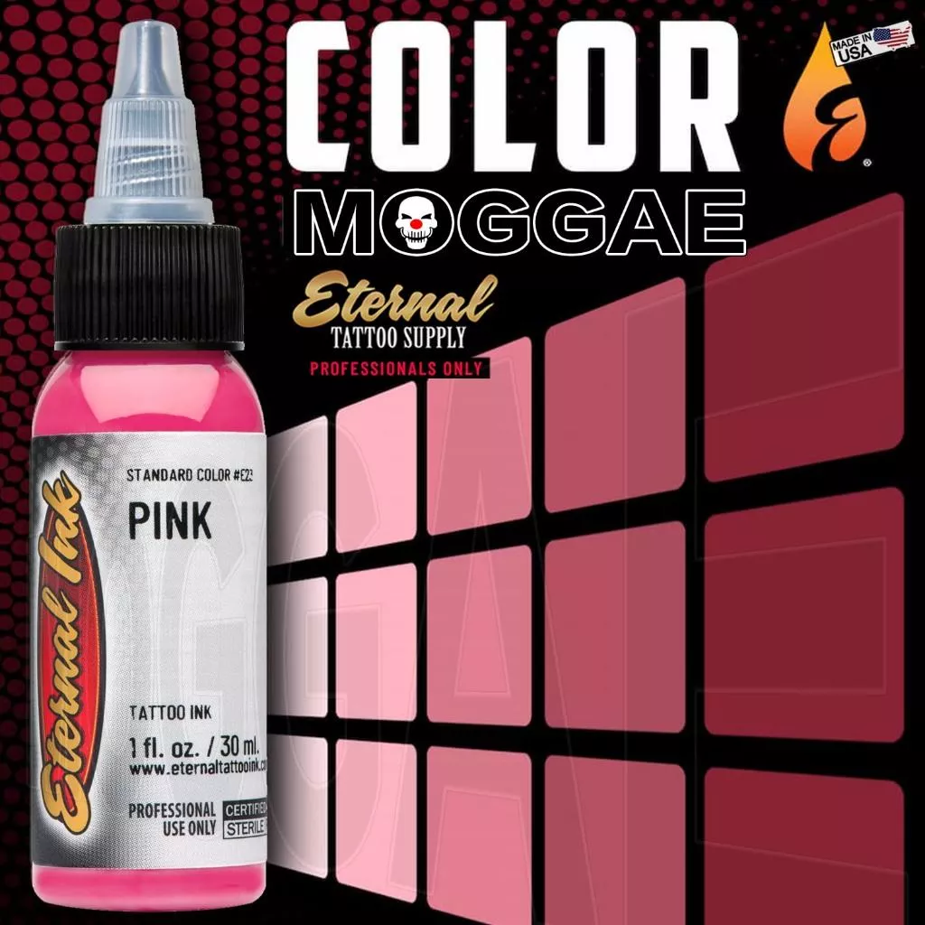 粉色30/60ml🇺🇸美國Eternal紋身色料⚠️專業師傅請進！原廠進口伊特諾色料 紋身顏料 刺青紋綉色乳墨水 依特諾