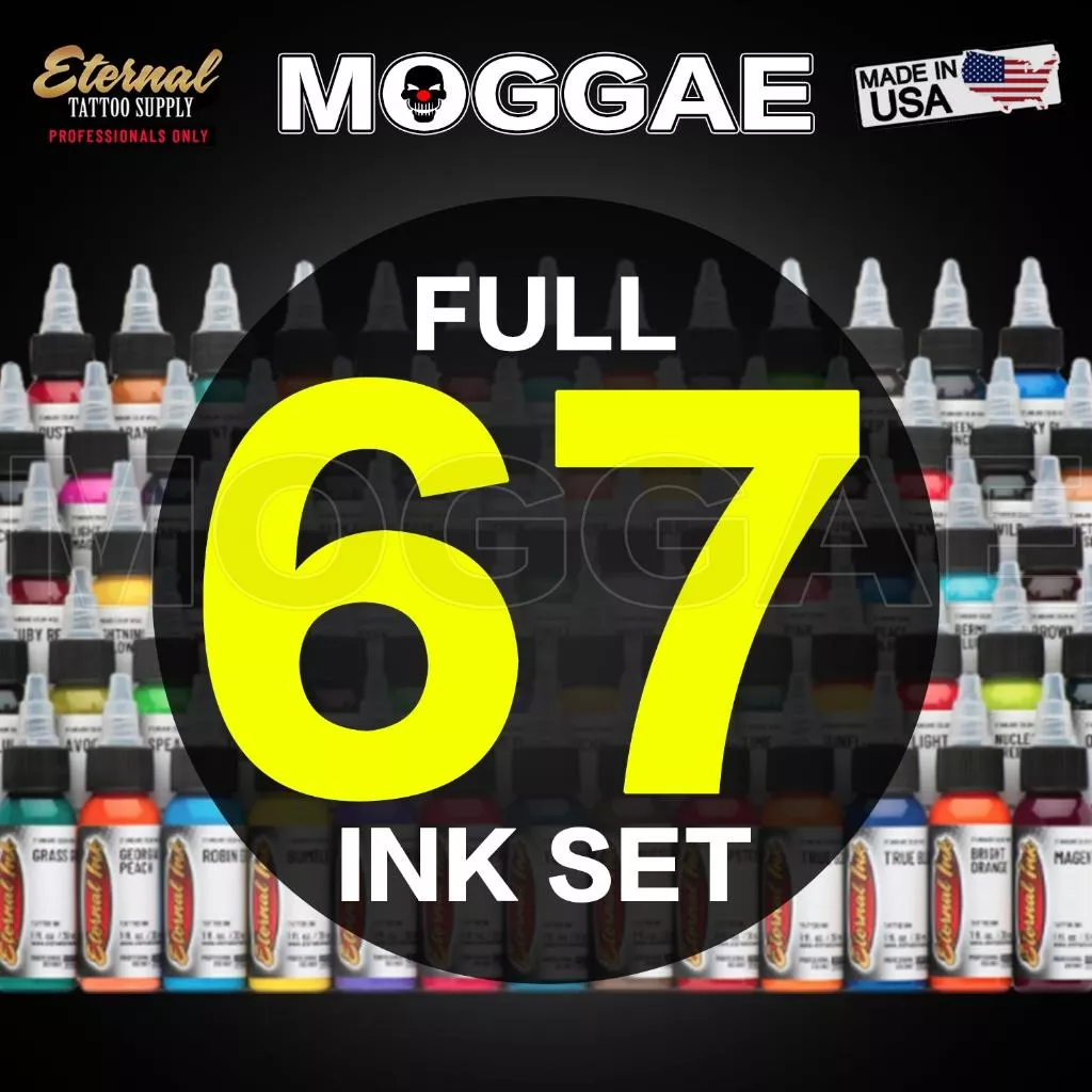 全系列67色套裝#15~30ml🇺🇸美國原廠進口Eternal伊特諾紋身色料 飽和上色乳紋繡墨水器材