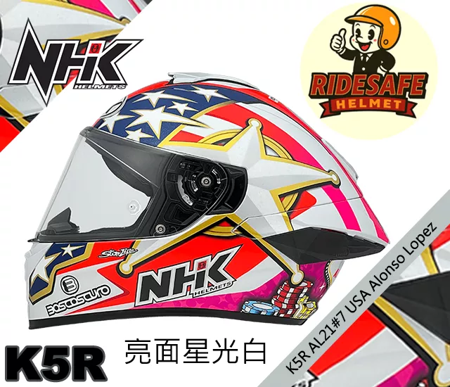 NHK K5R AL21#7 USA 美國站 (Alonso Lopez) 選手彩繪