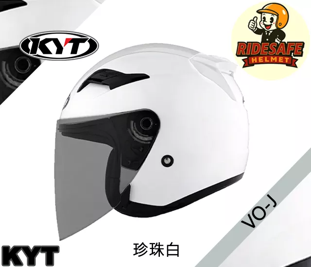 KYT VO-J 素色 3/4罩安全帽