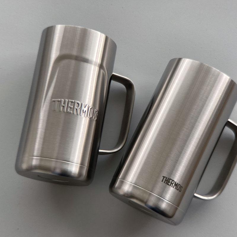 THERMOS 真空斷熱不鏽鋼杯 保冷保溫杯 馬克杯 啤酒杯 600ml/720ml/1000ml