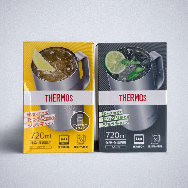 THERMOS 真空斷熱不鏽鋼杯 保冷保溫杯 馬克杯 啤酒杯 600ml/720ml/1000ml