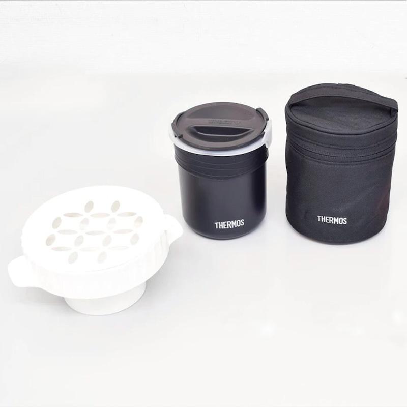 THERMOS 微波 保溫 一人份炊飯器 煮飯器 便當罐 0.7合 JBS-360