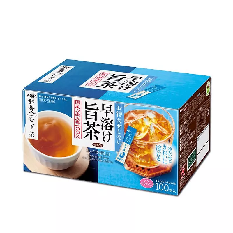 AGF 新茶人 麥茶 100入 無糖隨身包 100入