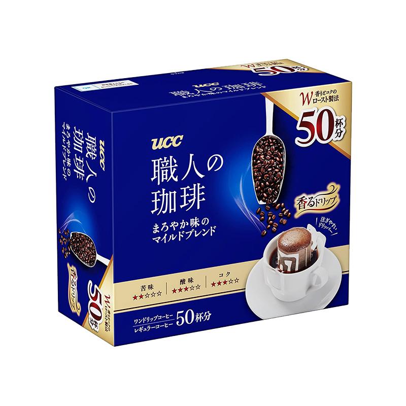 UCC 職人咖啡 濾掛式咖啡 掛耳式咖啡 滴漏式咖啡 溫潤混合 50p入/100p入