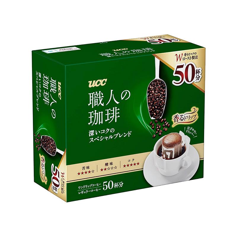 UCC 職人咖啡 濾掛式咖啡 掛耳式咖啡 滴漏式咖啡 濃醇特調 50p入/100p入