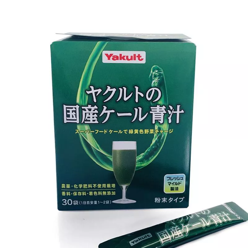 Yakult 日本國產羽衣甘藍青汁 30袋入/90袋入