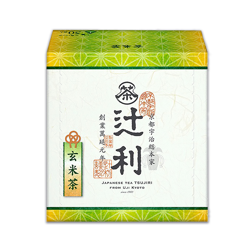 辻利 玄米茶 三角茶包 50袋入