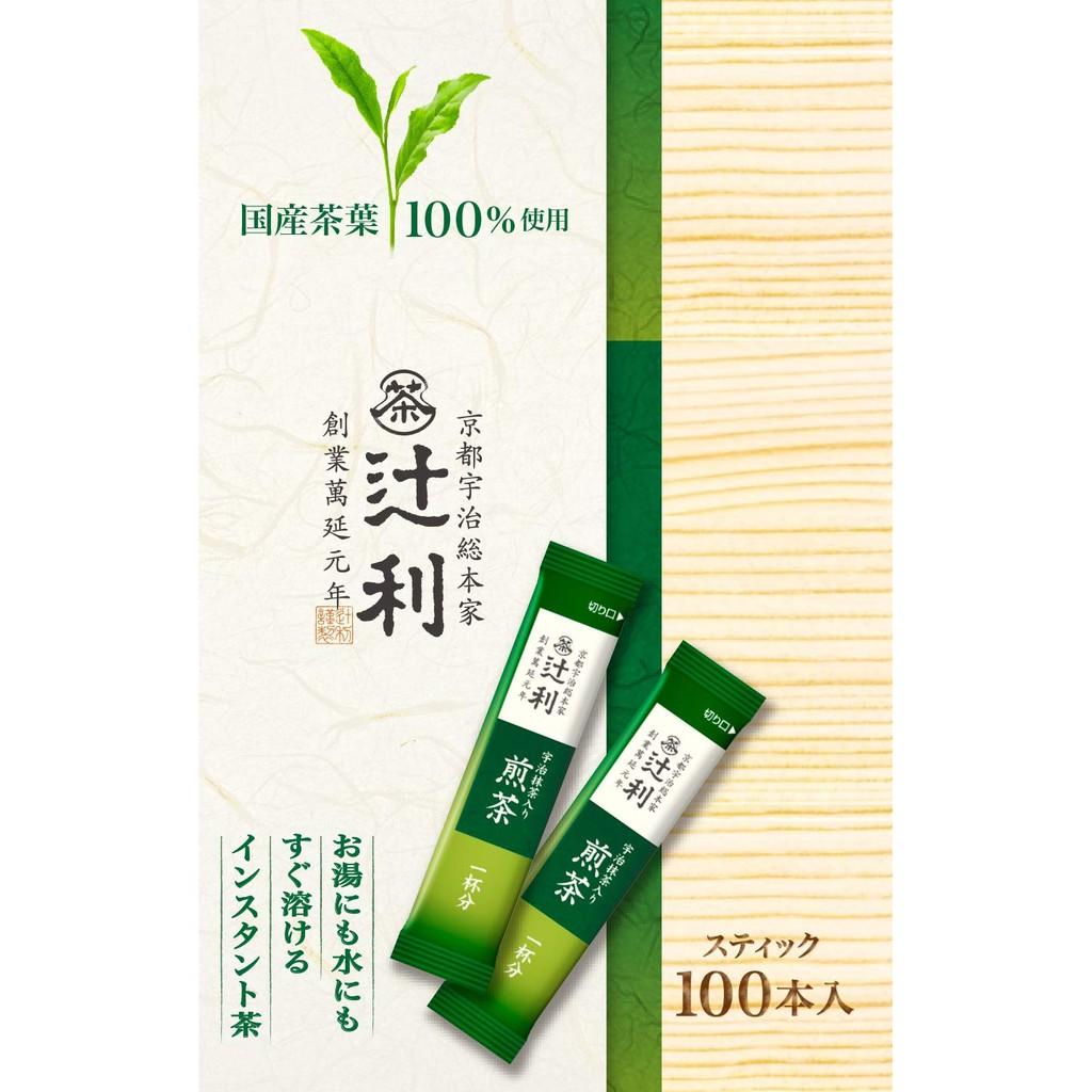 辻利 宇治抹茶入り煎茶 隨身包 100袋入