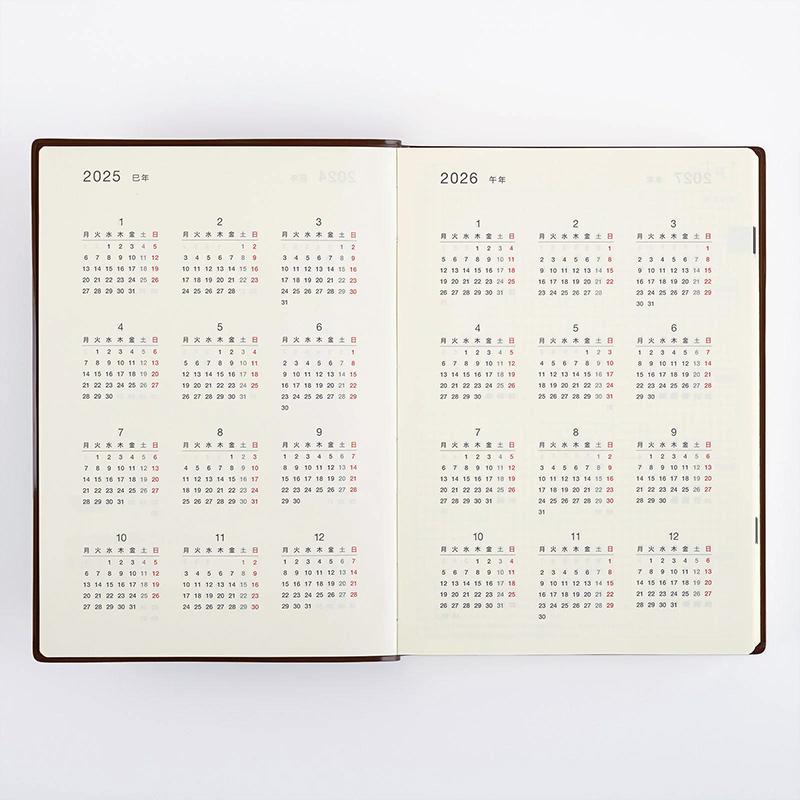 Hobonichi / HOBO５年手帳 ほぼ日５年手帳 2024-2028年 A5/A6