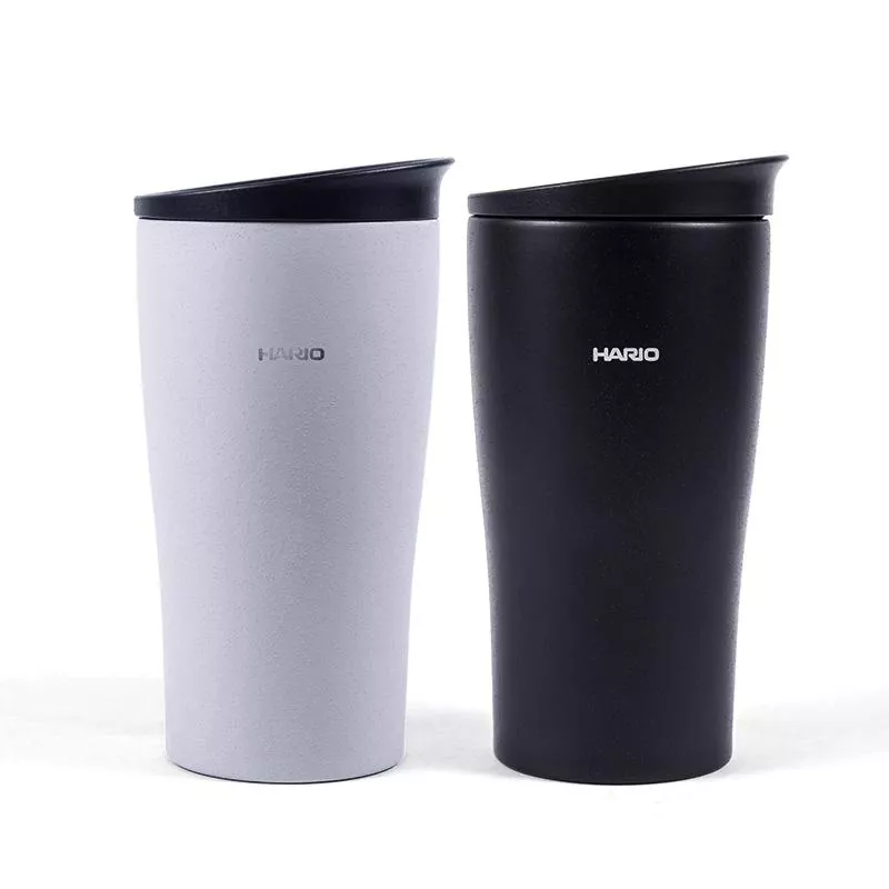 HARIO 史迪克系列 曲線隨行杯 保溫杯 300ml STF-300-GR/STF-300-B