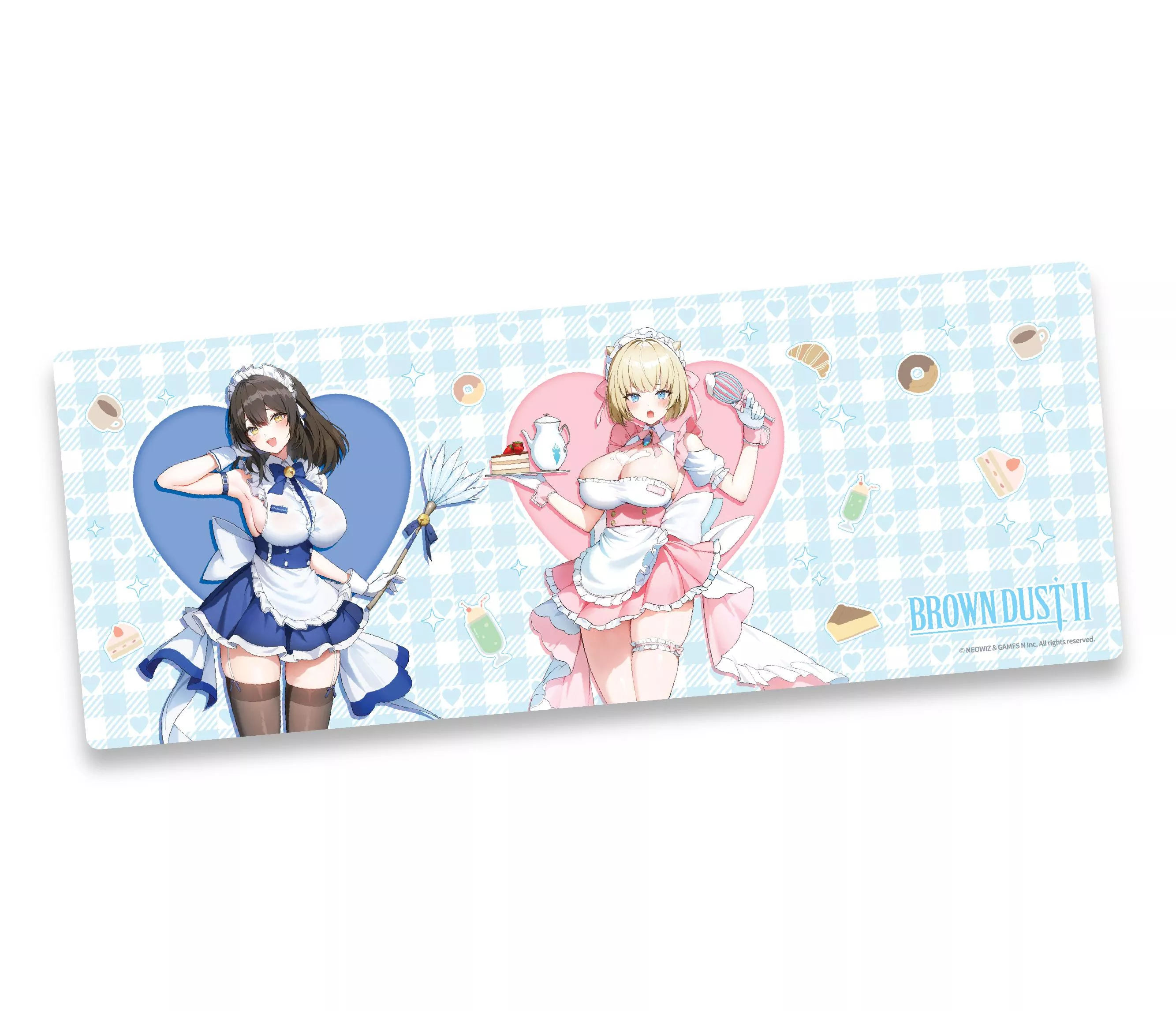 棕色塵埃2-滑鼠墊(女僕款)