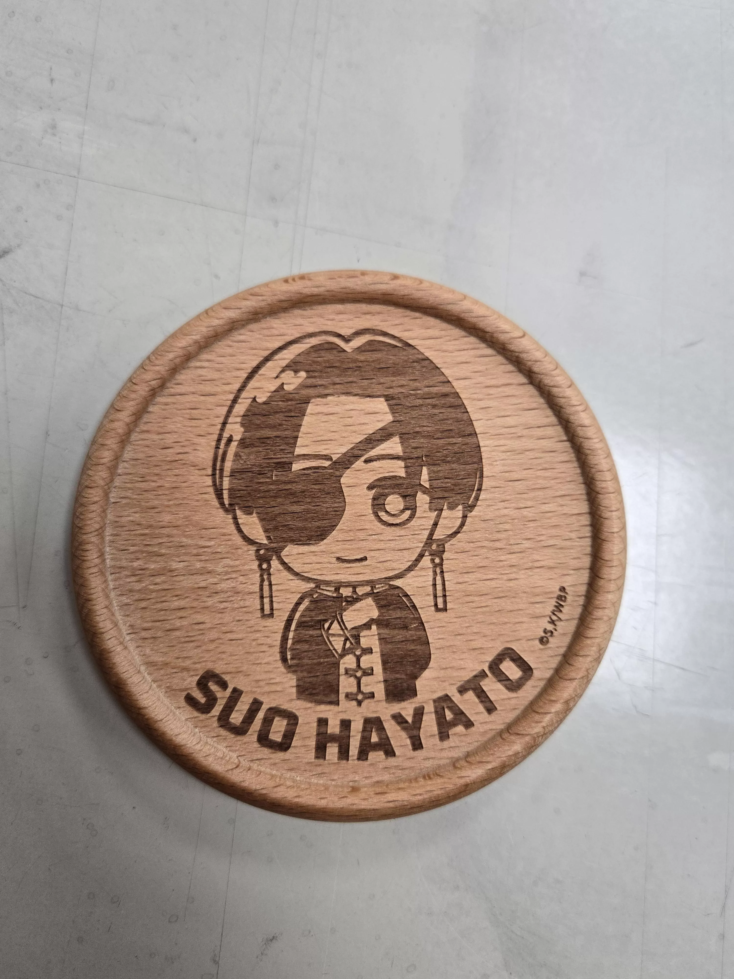 【防風少年】木紋杯墊