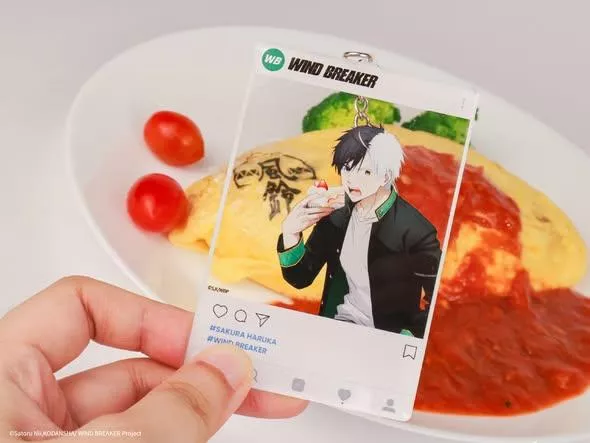 【防風少年】壓克力拍照框鑰匙圈