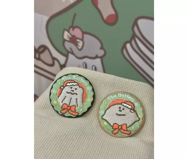 奶油家族刺繡徽章－可露露