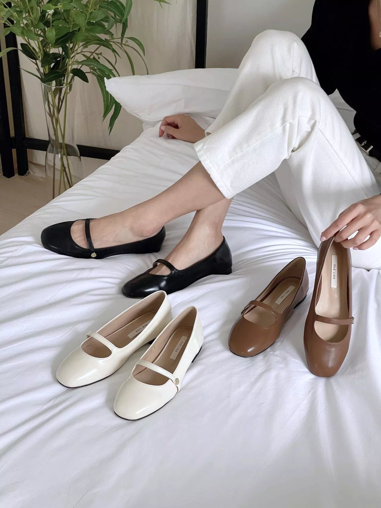 韓網CHERRYKOKO同款 日常金屬圓釦裝飾瑪莉珍鞋 #2602