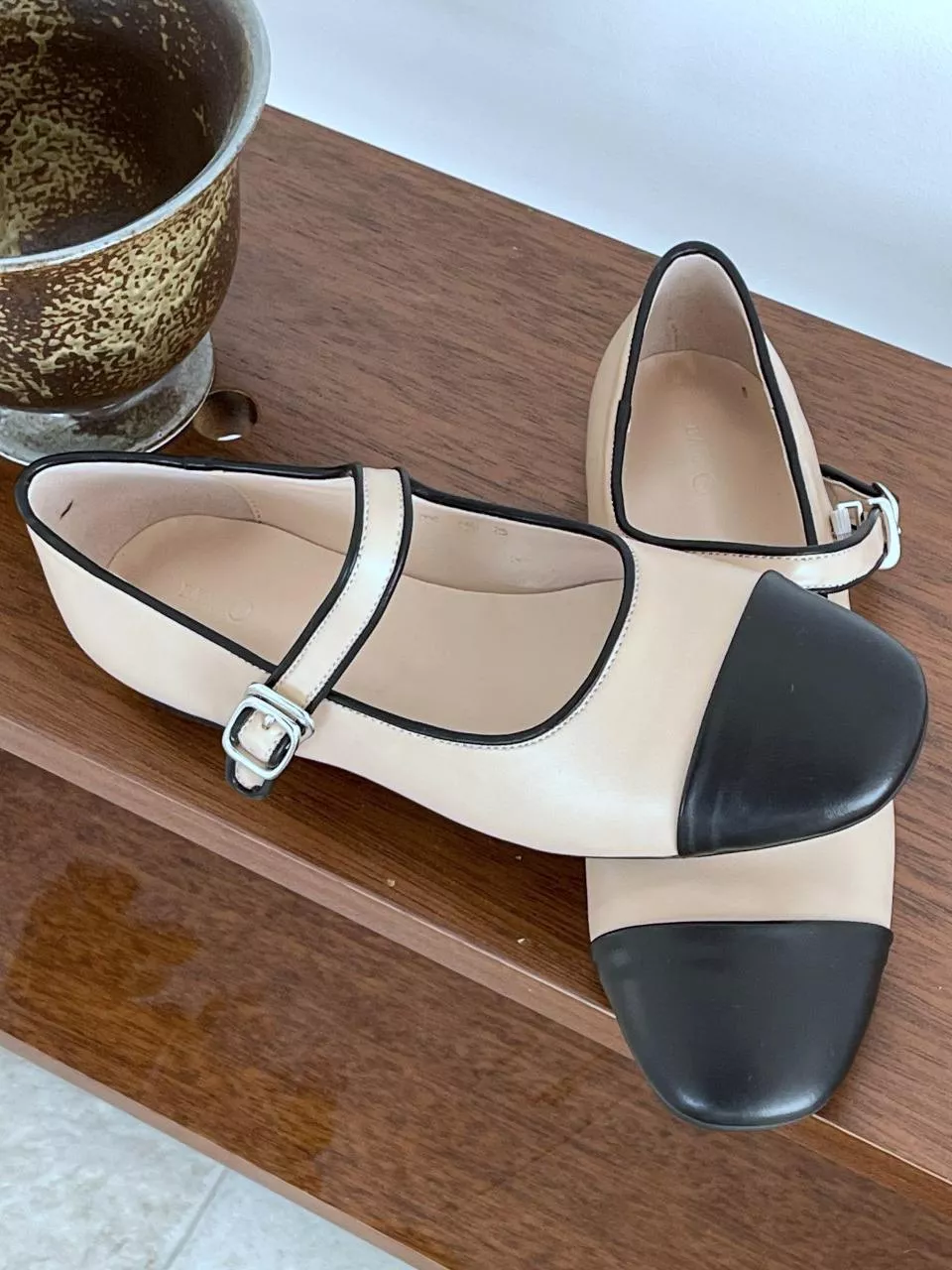 獨特唯一拼色瑪莉珍鞋 #355