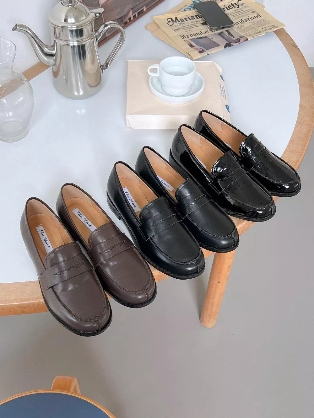 剪裁微笑Penny樂福鞋 #1701