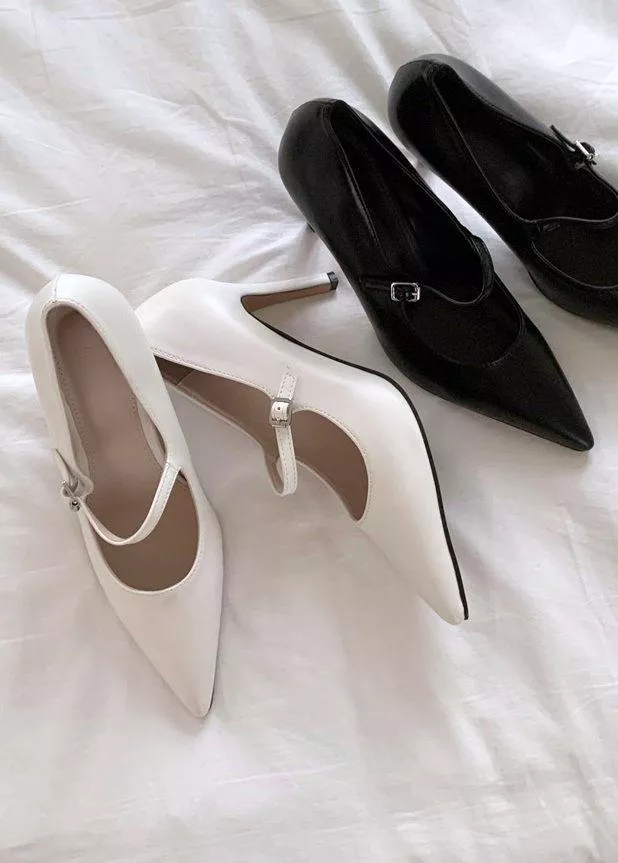 幹練女強人尖頭高跟鞋 #8121