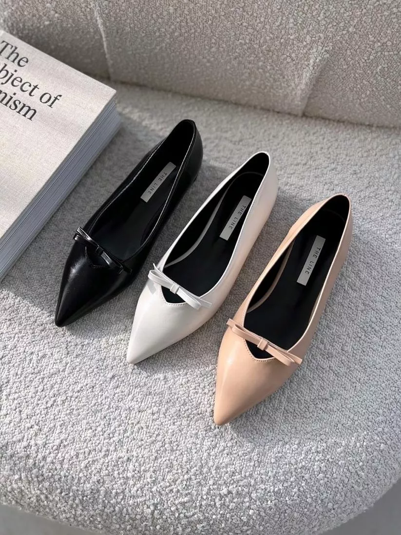 舒適日常穿搭平口蝴蝶結鞋 #2905