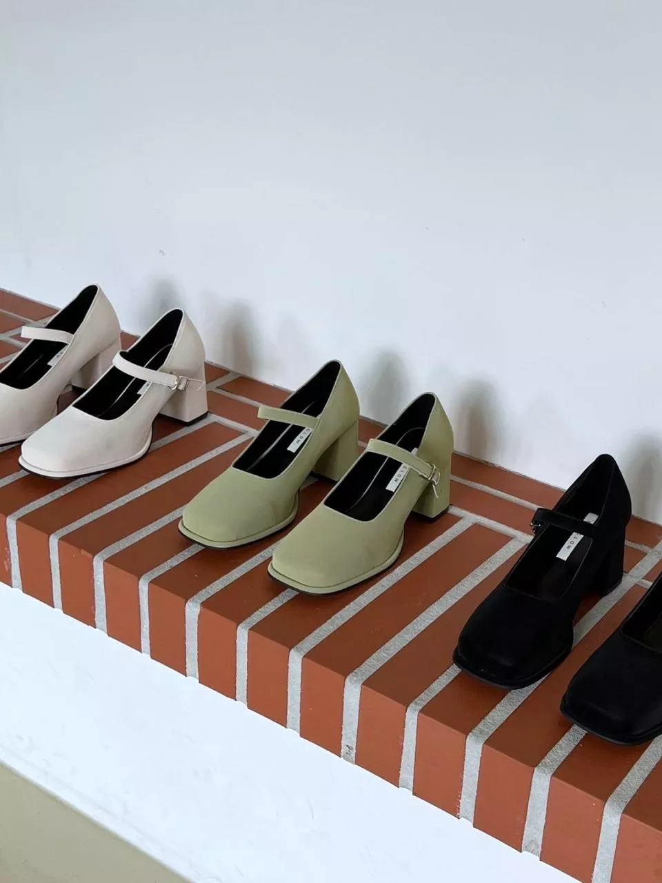 小眾氣質瑪莉珍粗跟鞋 #0251