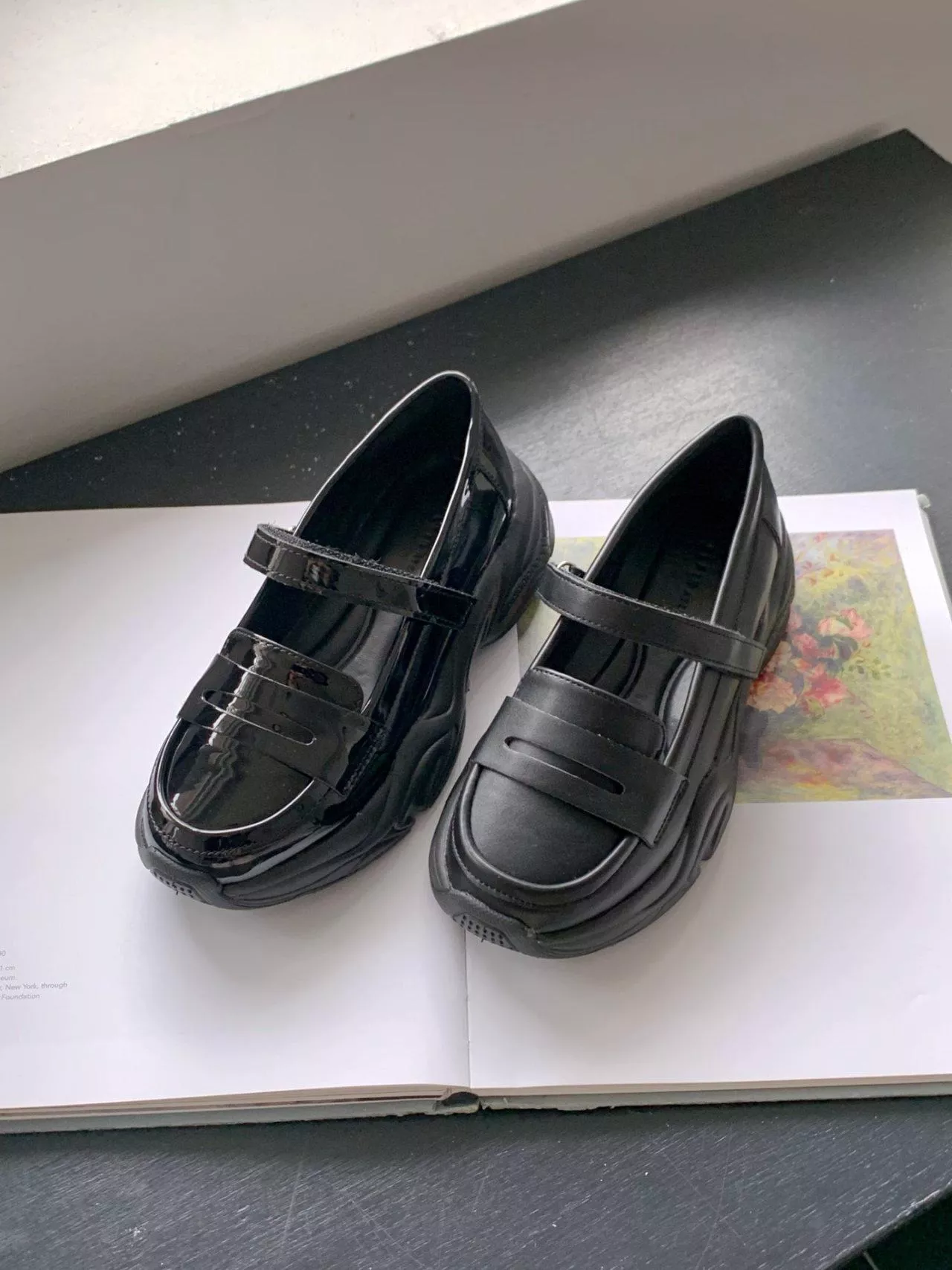 休閒風厚底瑪莉珍樂福鞋 #3078