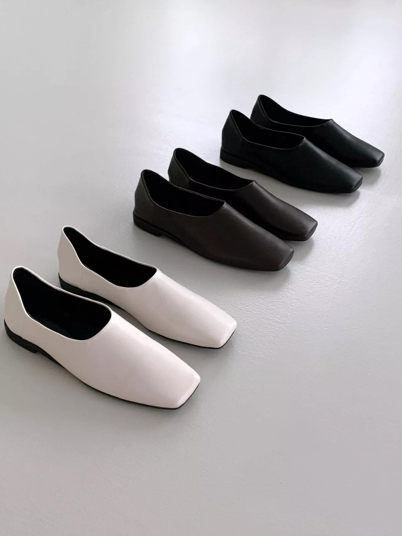 舒適好走路包覆感平底鞋 #3854