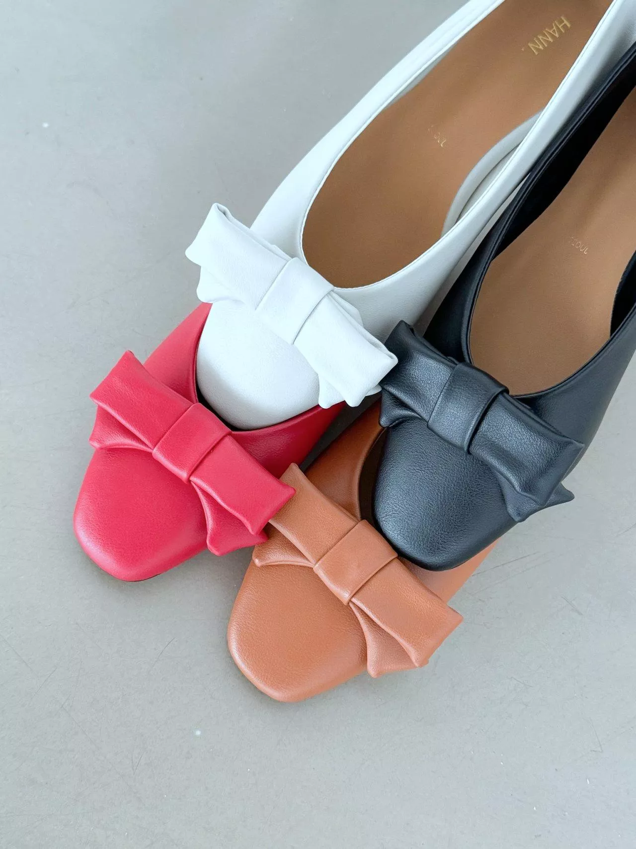 高級感蝴蝶結平底鞋 #31144