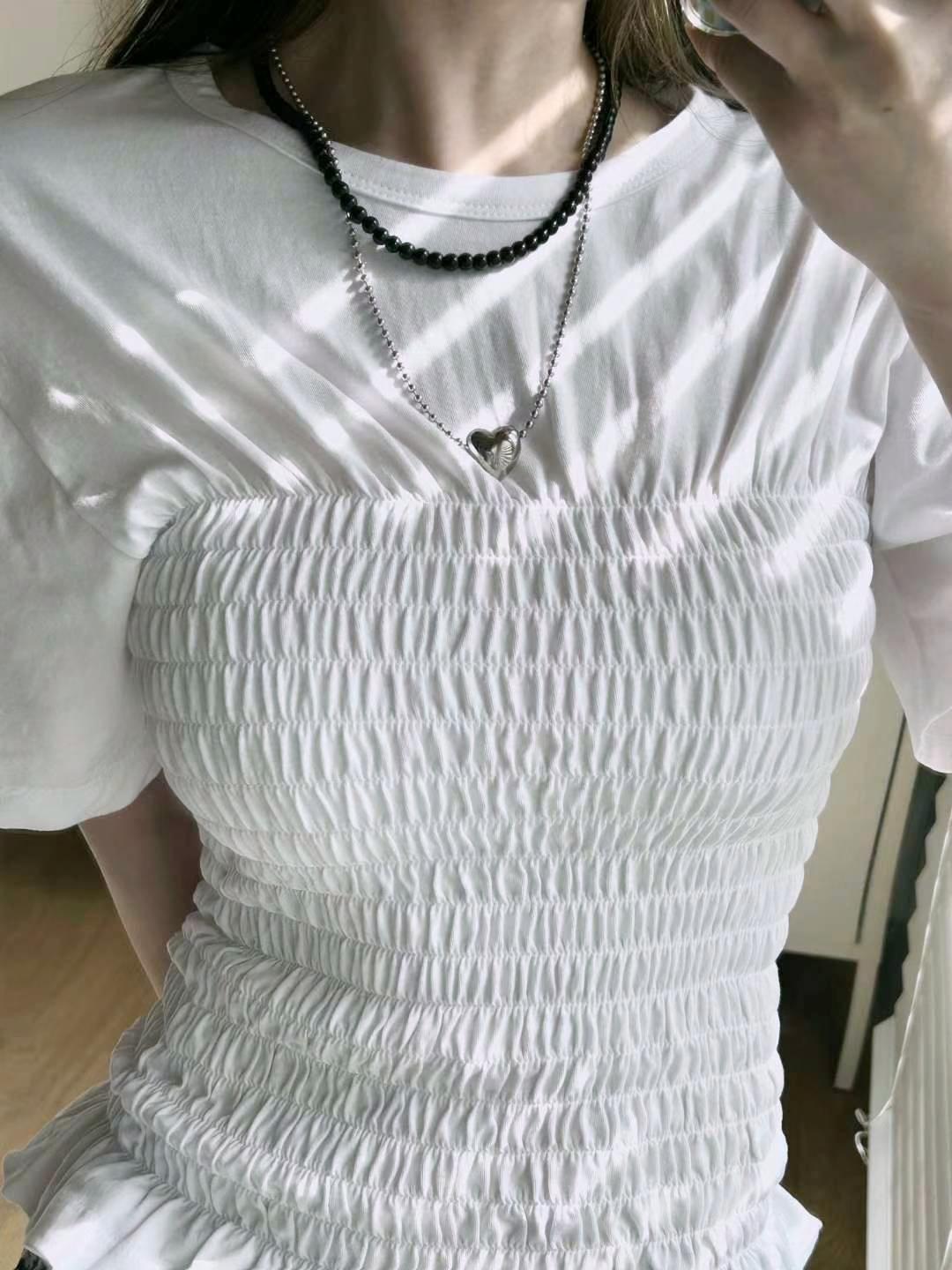 黑色串珠項鍊 #N036
