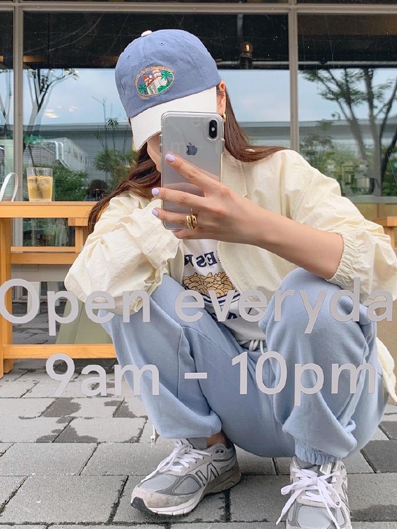 棕櫚城拼色棒球帽 #93764892