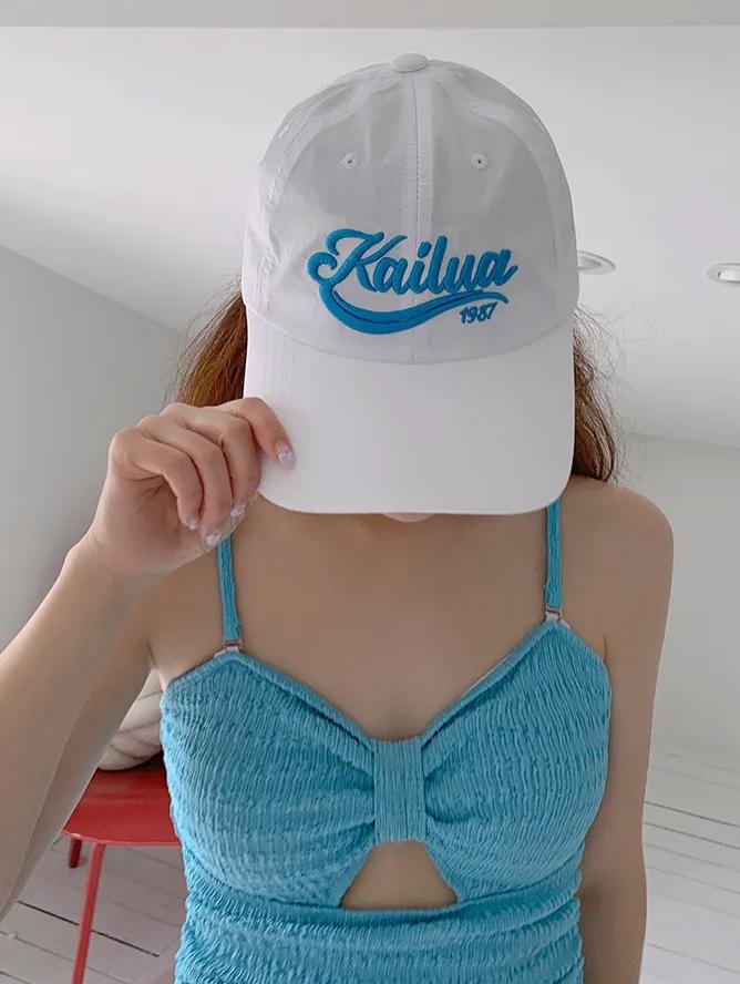 Kailua 1987螢光色輕薄棒球帽 #95119563