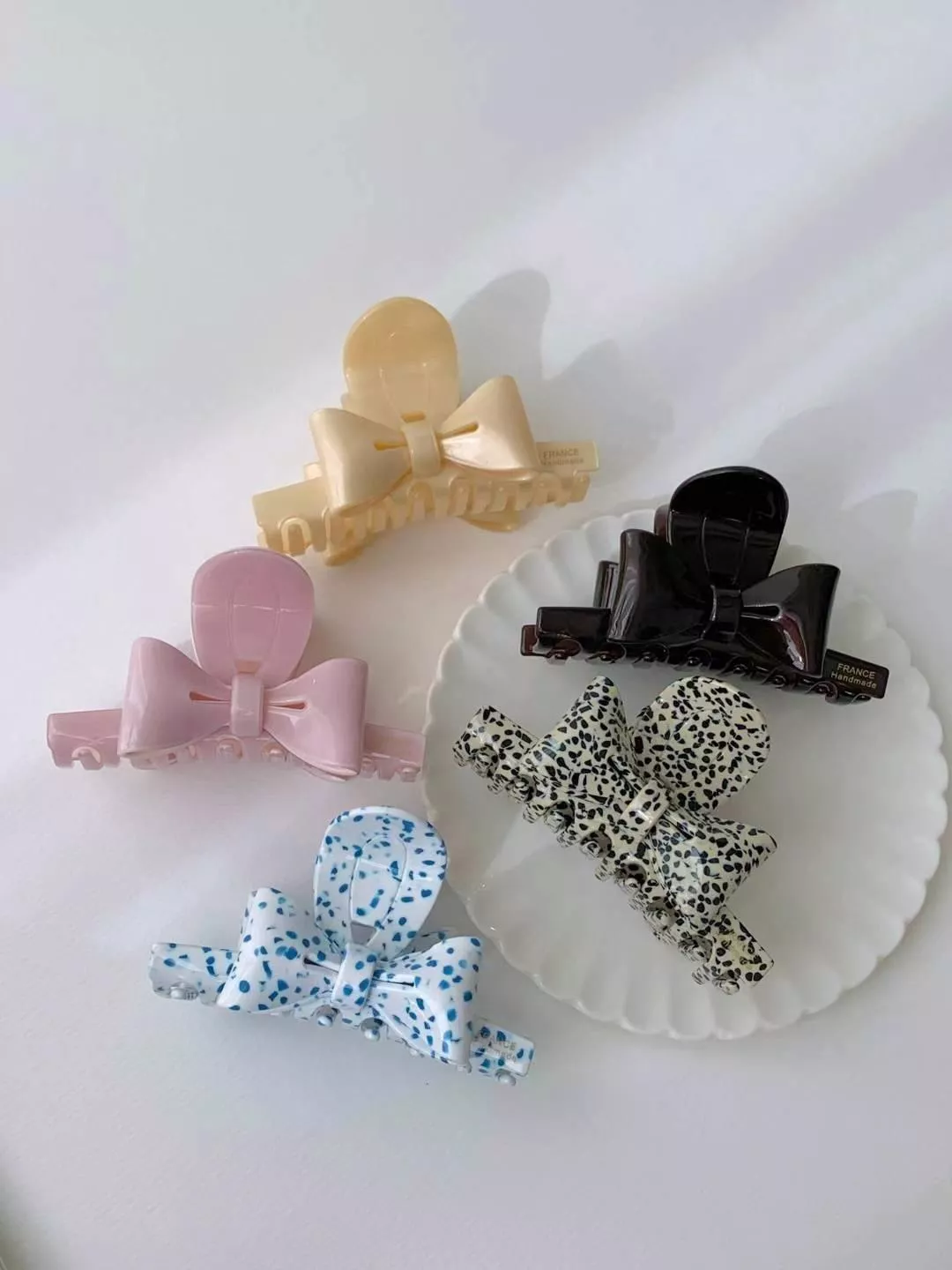 可愛立體蝴蝶結抓夾 #H467