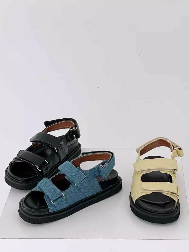 休閒輕量魔鬼氈涼鞋 #7211