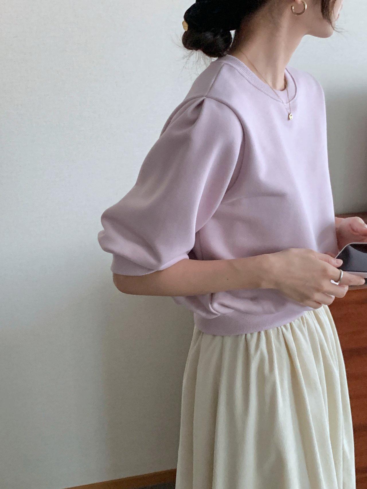 熱賣回歸♡ 可愛澎澎七分袖短版衛衣 #93857763