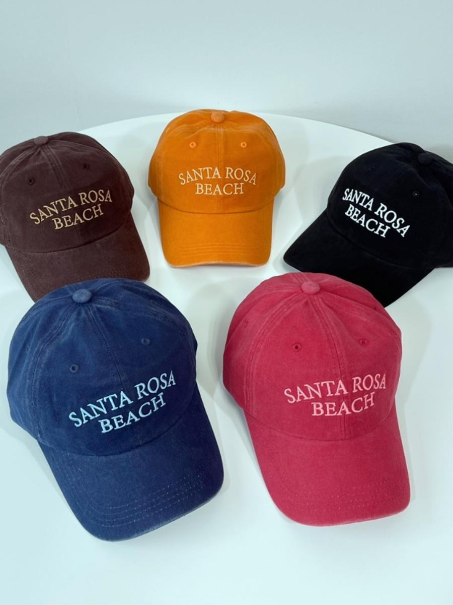 SANTA ROSA BEACH英字刺繡棒球帽 #97819521