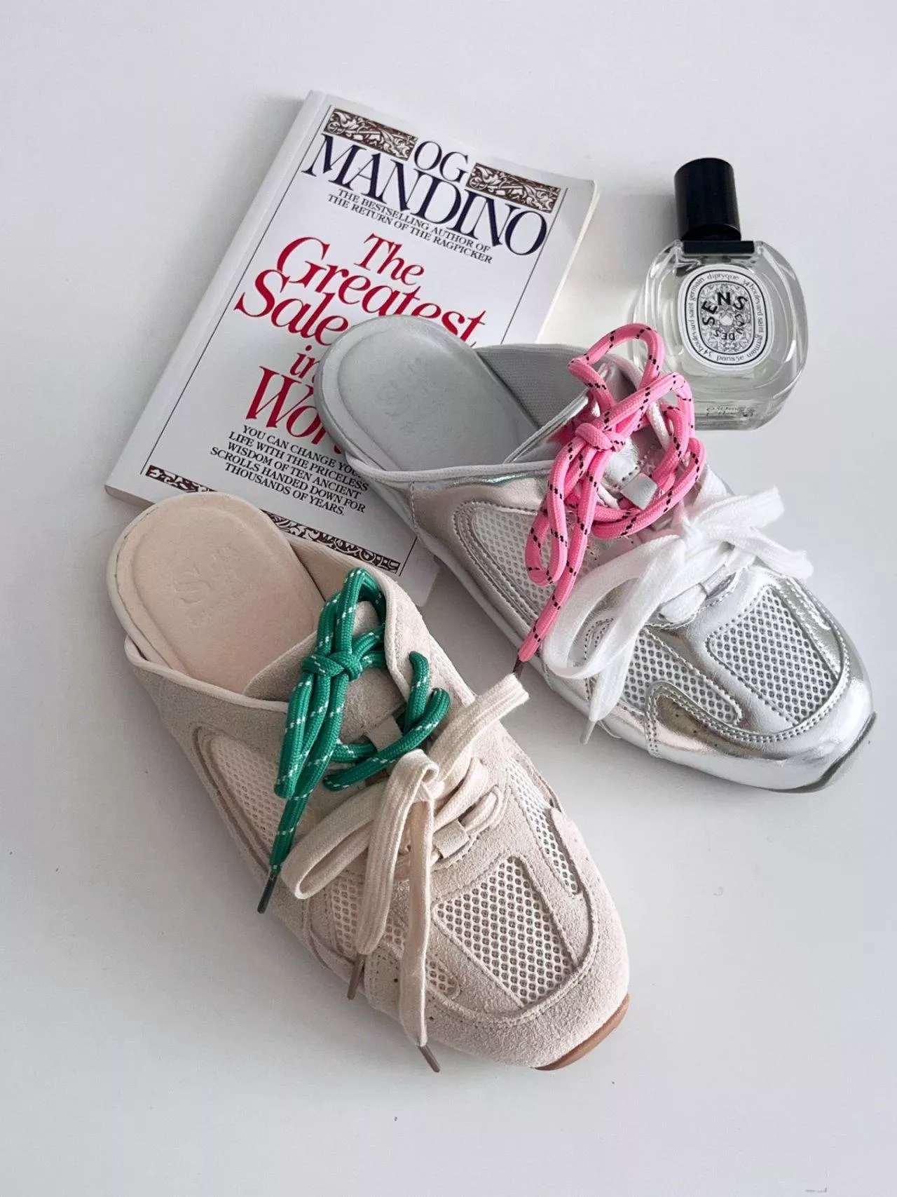 韓國空運🇰🇷｜👟 夏日透氣網面舒適運動鞋✨ 輕量軟底休閒鞋 防滑百搭厚底鞋 穆勒鞋 #515