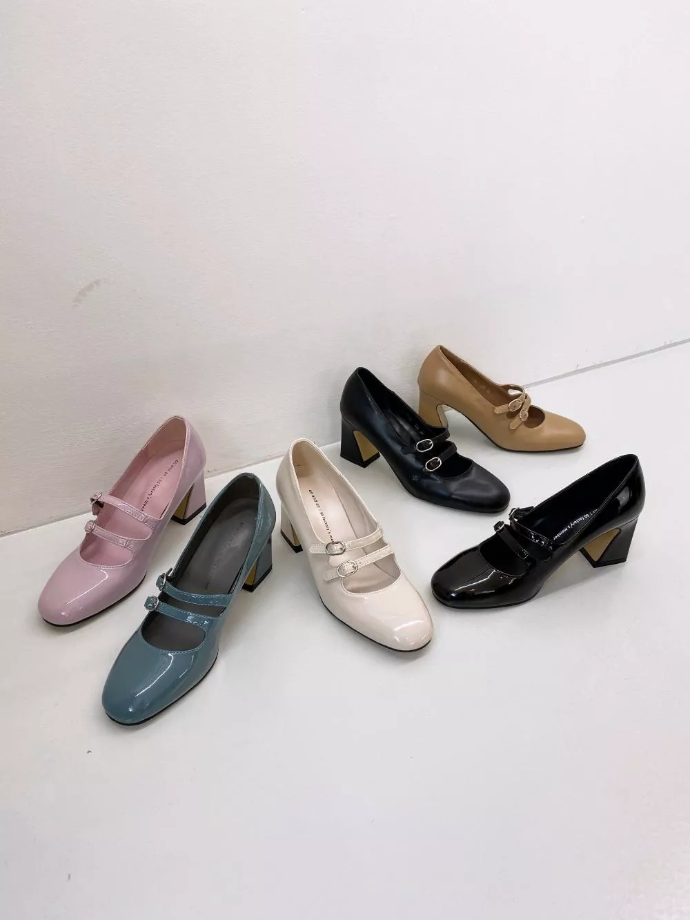 韓國空運🇰🇷｜✨🌸韓系優雅 霧面/亮面瑪麗珍中跟鞋 舒適百搭高跟鞋 #9102