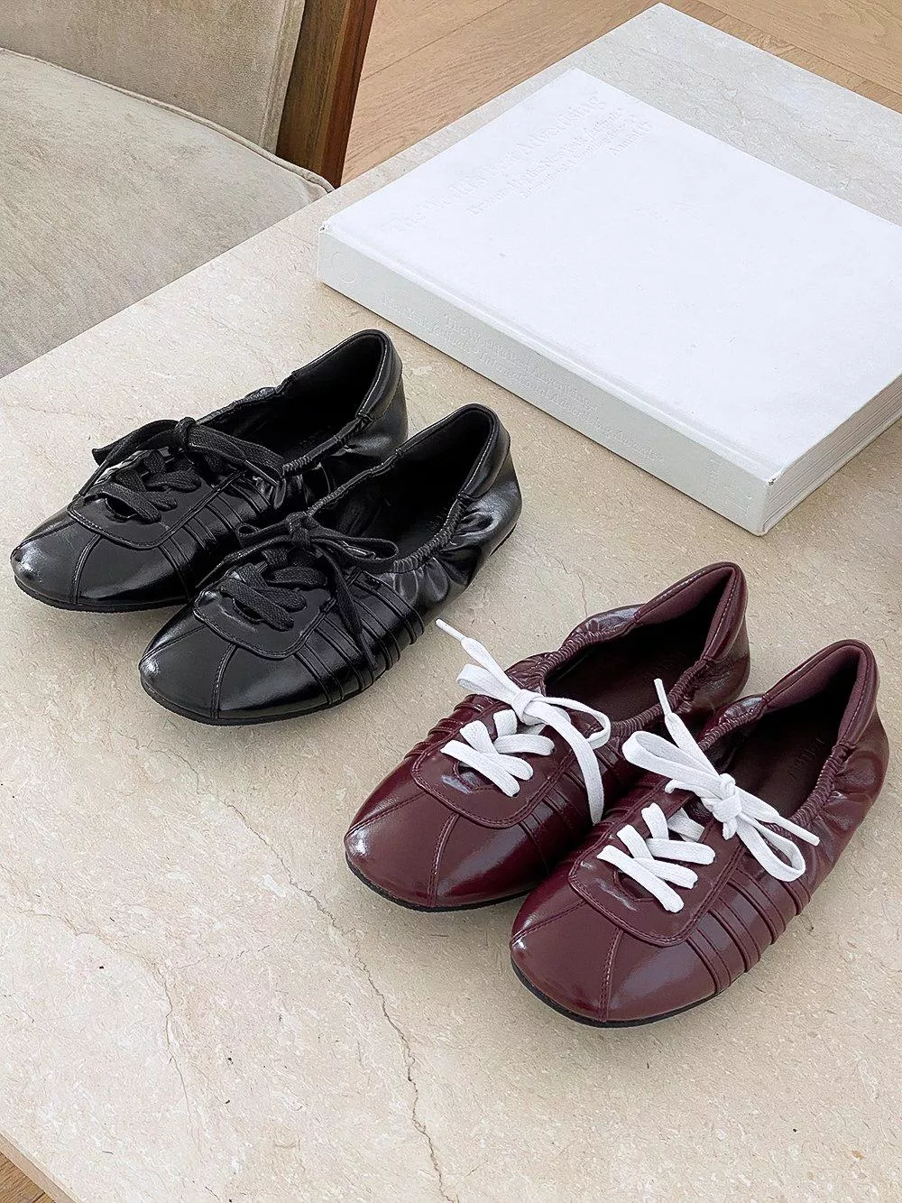 韓國空運🇰🇷｜👟 軟Q彈力舒適平底休閒鞋 💖 百搭輕量小白鞋 女鞋運動風 平底球鞋 學生鞋 #1508